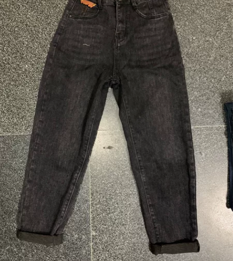 秋冬新款ins潮大码阔腿加厚毛巾底百搭高腰...