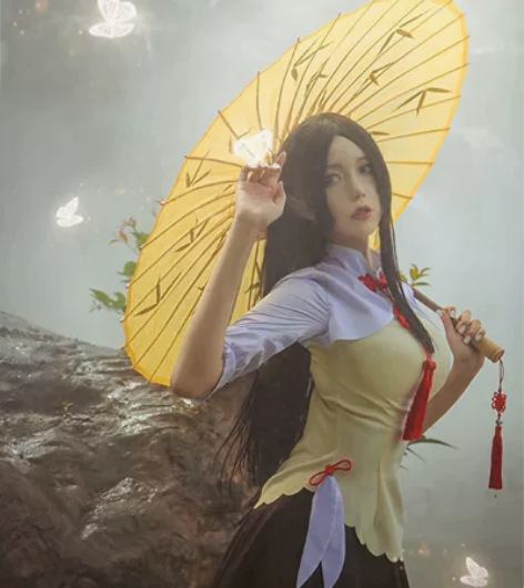 多肉君 一人之下冯宝宝COS服 宝儿姐手办...