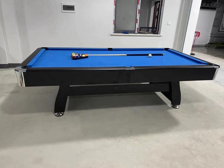 【全新出售】台球桌标准型家用小型美式黑八桌...