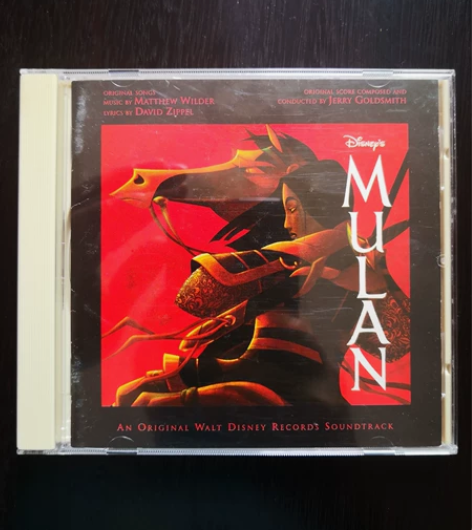 花木兰 迪士尼动画电影原声，日本版索尼首版...