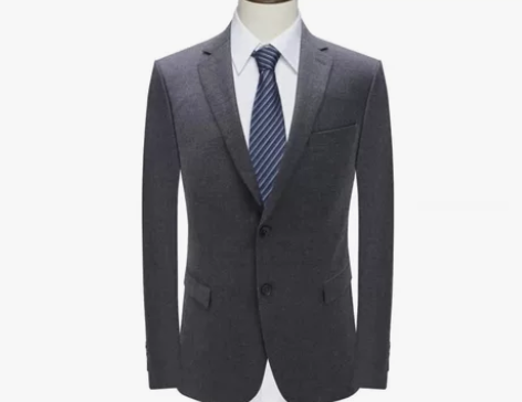 剪标工厂纯羊毛春秋男士休闲商务正装西服外套...