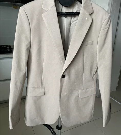 男士休闲西装外套男修身单西韩版潮流春秋款2...