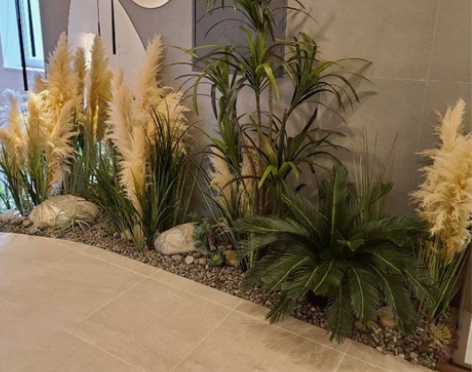 落地摆件装饰仿真芦苇造景假绿植仿生植物室内...