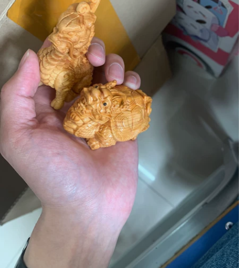 木雕龙龟麒麟，崖柏木，一个40，不包邮，可...