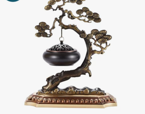 熏香炉 檀香熏香摆件吊炉家用室内 复古创意...