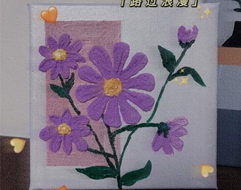 装饰画， 丙烯手绘装饰画， 石英砂肌理画2...