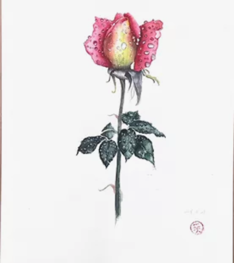 水彩装饰画。同城可自取！尺寸：210x28...