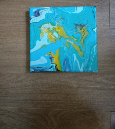 个性流体画，装饰画，美术作业，包邮，量大从...