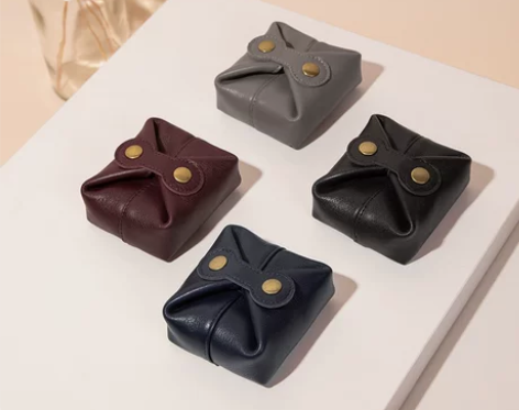 【狂欢价】日韩实用手工头层软牛皮迷你小豆包...