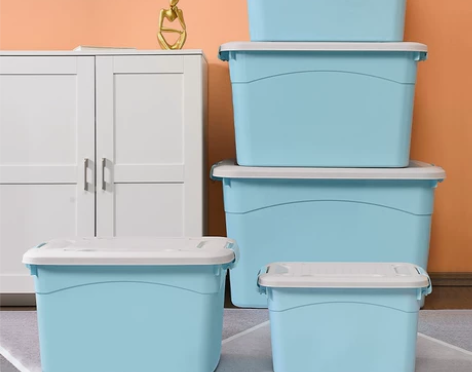 塑料收纳箱特大号家用整理储物箱子装衣服棉被...