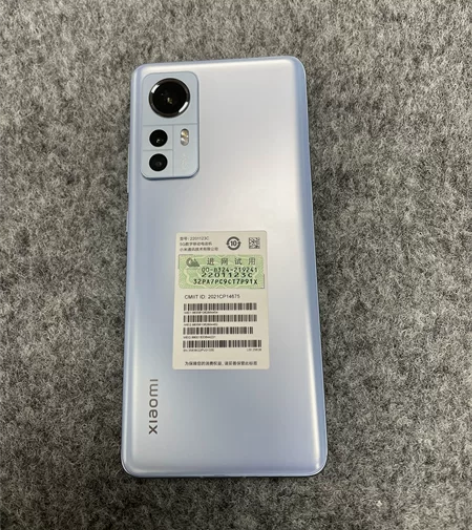 小米12,12256,蓝色,屏幕无划痕,边...