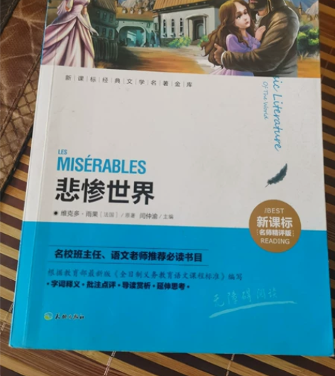 外国文学，悲惨世界 感兴趣的话点“我想要”...
