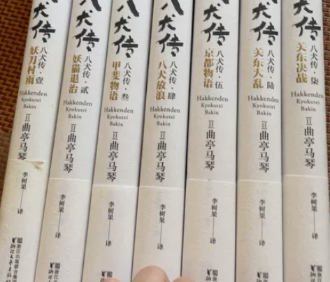 八犬传全套曲亭马琴中文译本与源氏物语齐日本...