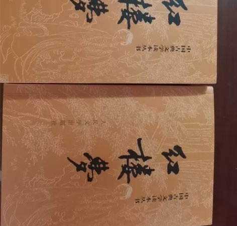 《红楼梦》新华书店正版，原著，上下两册，全...