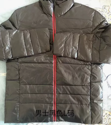 男士黑色羽绒服 正码正拍 商场撤店的，只要...