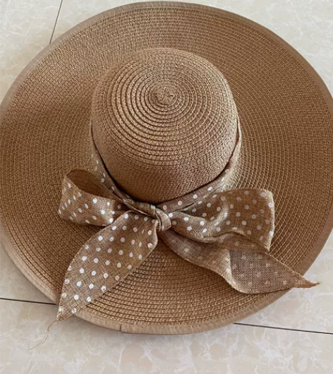 夏季大沿遮阳草帽，沙滩帽 感兴趣的话点“我...