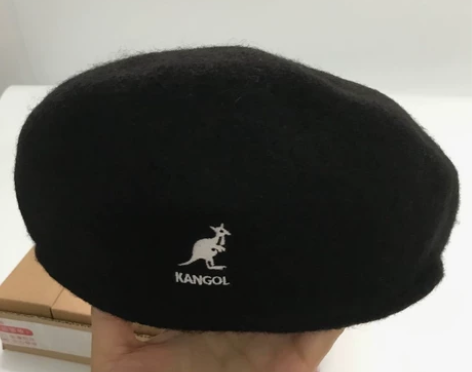 亏本处理几个袋鼠羊绒贝雷帽全新的 吊牌都在...