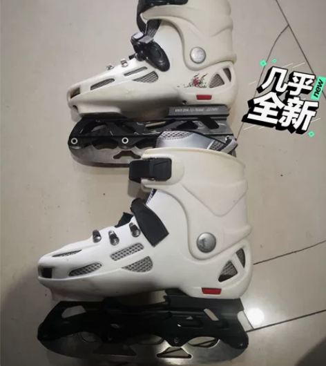 品牌旱冰鞋:单排轮加冰刀都能玩！36~38...