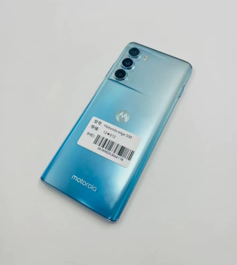 ?摩托罗拉moto edge S30冠军蓝...