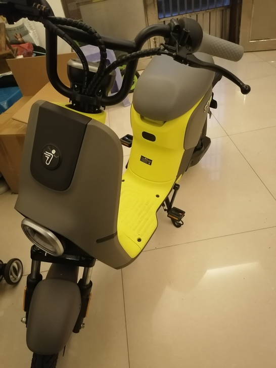 九号b40国标智能电动车,买回来给我妈骑的...