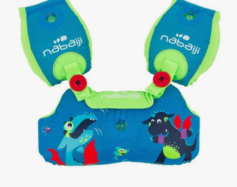 迪卡侬儿童臂圈游泳装备水袖手臂浮力游泳圈3...