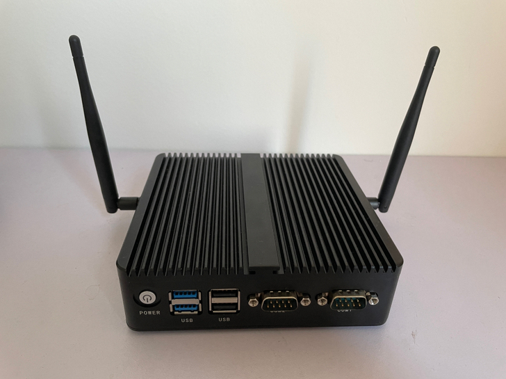 J4105工控机  双螃蟹网卡 可软路由 ...