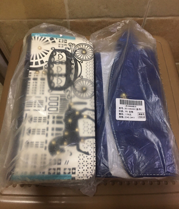 #节后鱼生#钱包 全新未使用过。蓝色