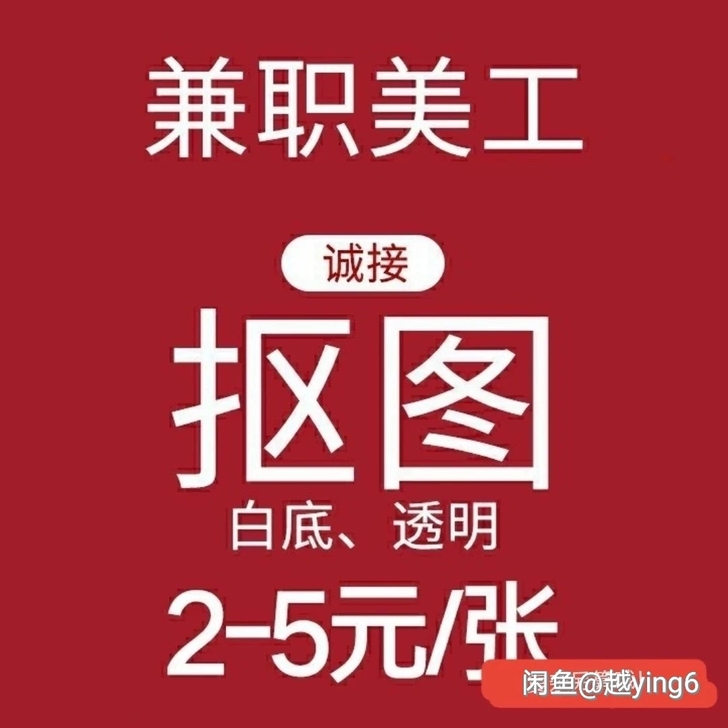 p图，修图，扣图，PS，去水印，调整尺寸，...