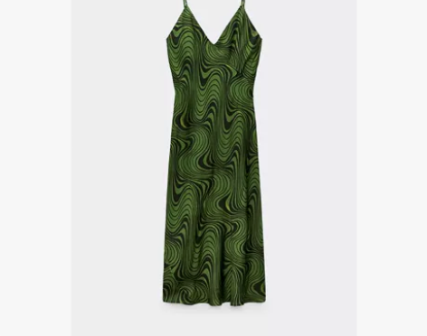 ZARA [折扣季] 女装 印花迷笛连衣裙...