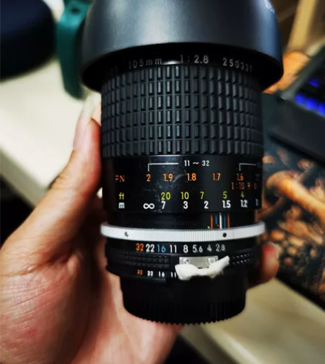 尼康全画幅ais105 2.8的定焦镜头，...