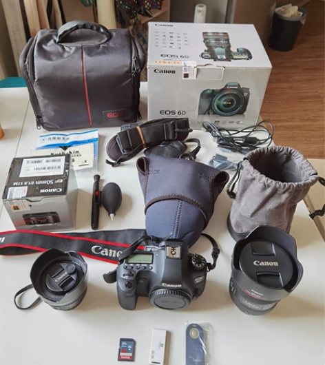 Canon/佳能EOS 6D单反相机全套装...