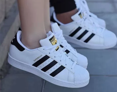 阿迪经典贝壳头校园情侣时尚百搭板鞋韩版小白...