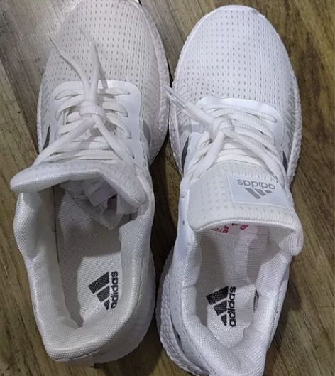 阿迪男鞋运动鞋跑步鞋板鞋全白色36-44码...