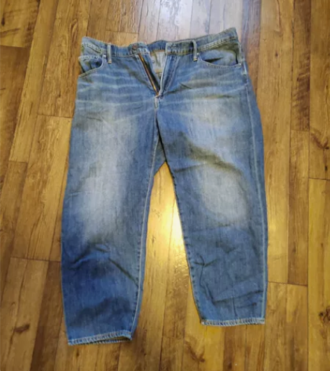 GAP男士牛仔九分裤，尺码36，175/9...