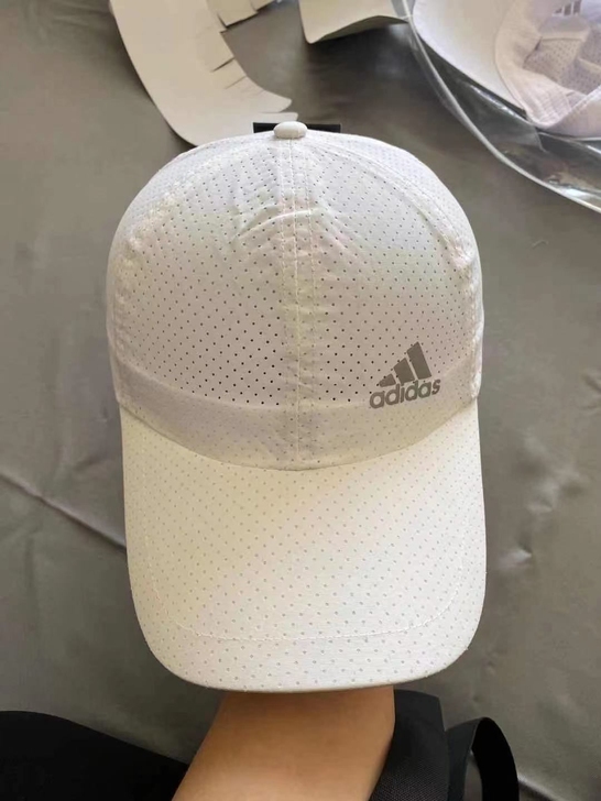 阿迪达斯夏季网孔速干帽子旅游出行遮阳帽男女...