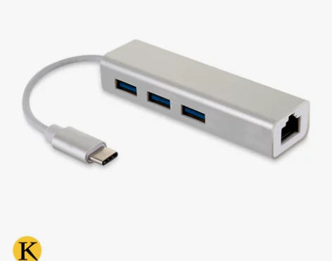 苹果mac电脑USB有线网卡转换器平板电脑...