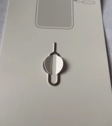 苹果原装取卡针 iPhone X里带的取卡...