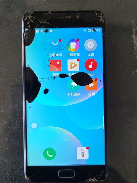 魅族note6，3+32G屏幕碎了，能正常...