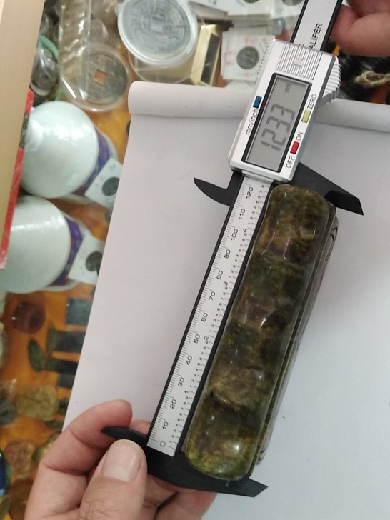 玉石毛笔架