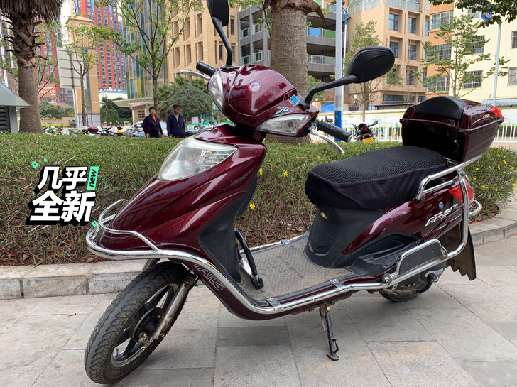 出售一台闲置九成新台铃64V，24A电单车...