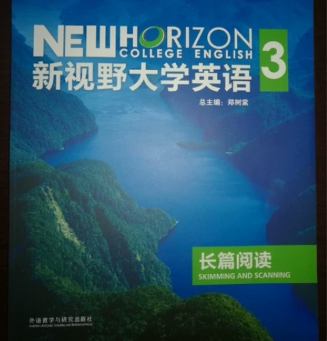 二手正版新视野大学英语3长篇阅读第三3版郑...