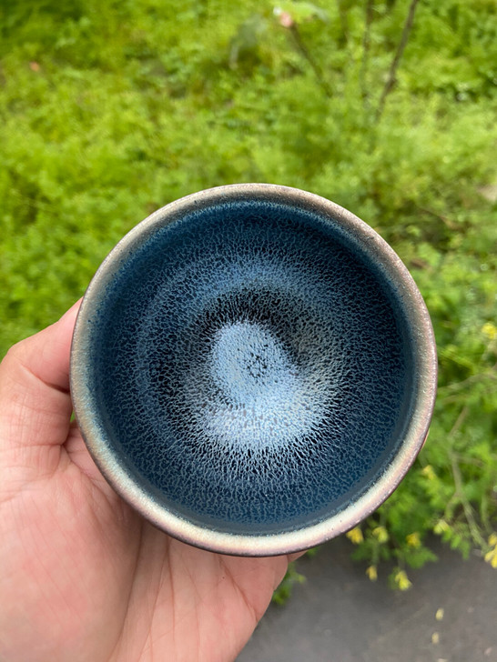 蓝麒麟，徐祖霖老师作品，品质极佳，油滴色彩...