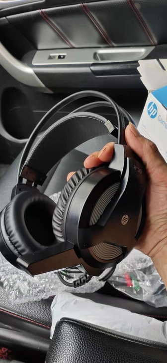 网吧关了还有10个HP惠普耳机电脑头戴式耳麦