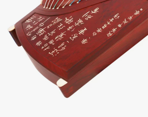 【弘扬古筝】红木刻字古筝1280元真材实料...