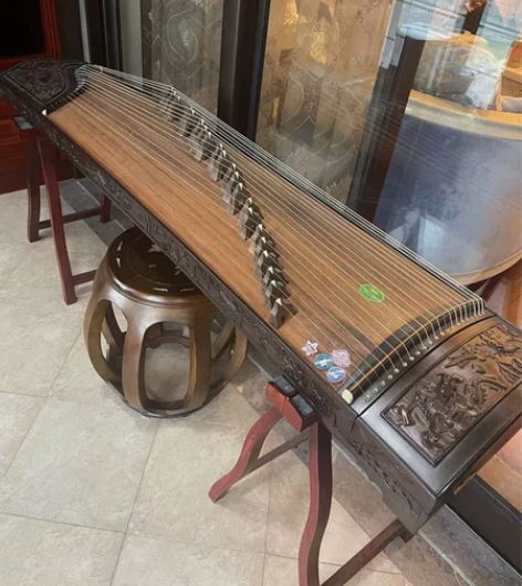 「润扬古筝九龙金丝楠木古筝琴 专业演奏考级...