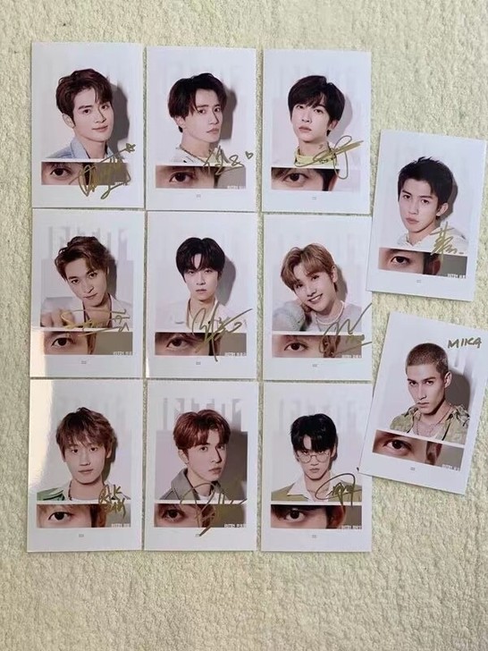 into1刘宇签名照赞多签名照力丸签名照米...