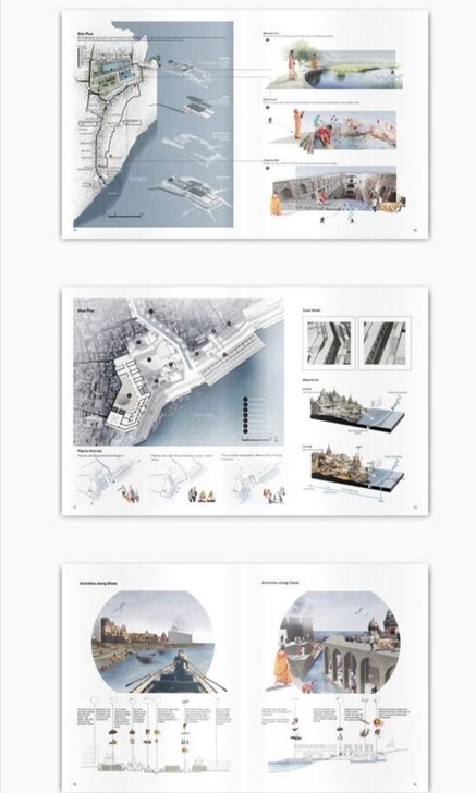 考研复试景观设计作品集，环境艺术设计作品集...