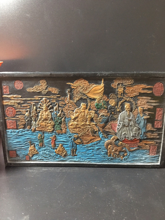 朱砂墨，老墨，端砚，老砚台古铜，古墨，古砚...