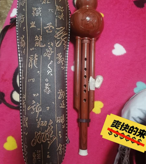 葫芦丝9成新，之前孩子用的 在家里闲置，现...