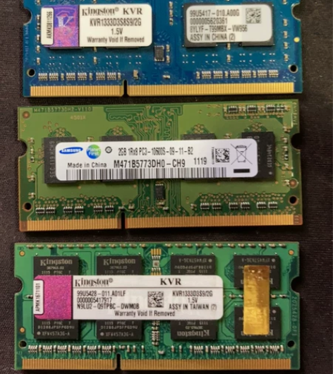 ddr3 2g 打包笔记本内存 1333频...